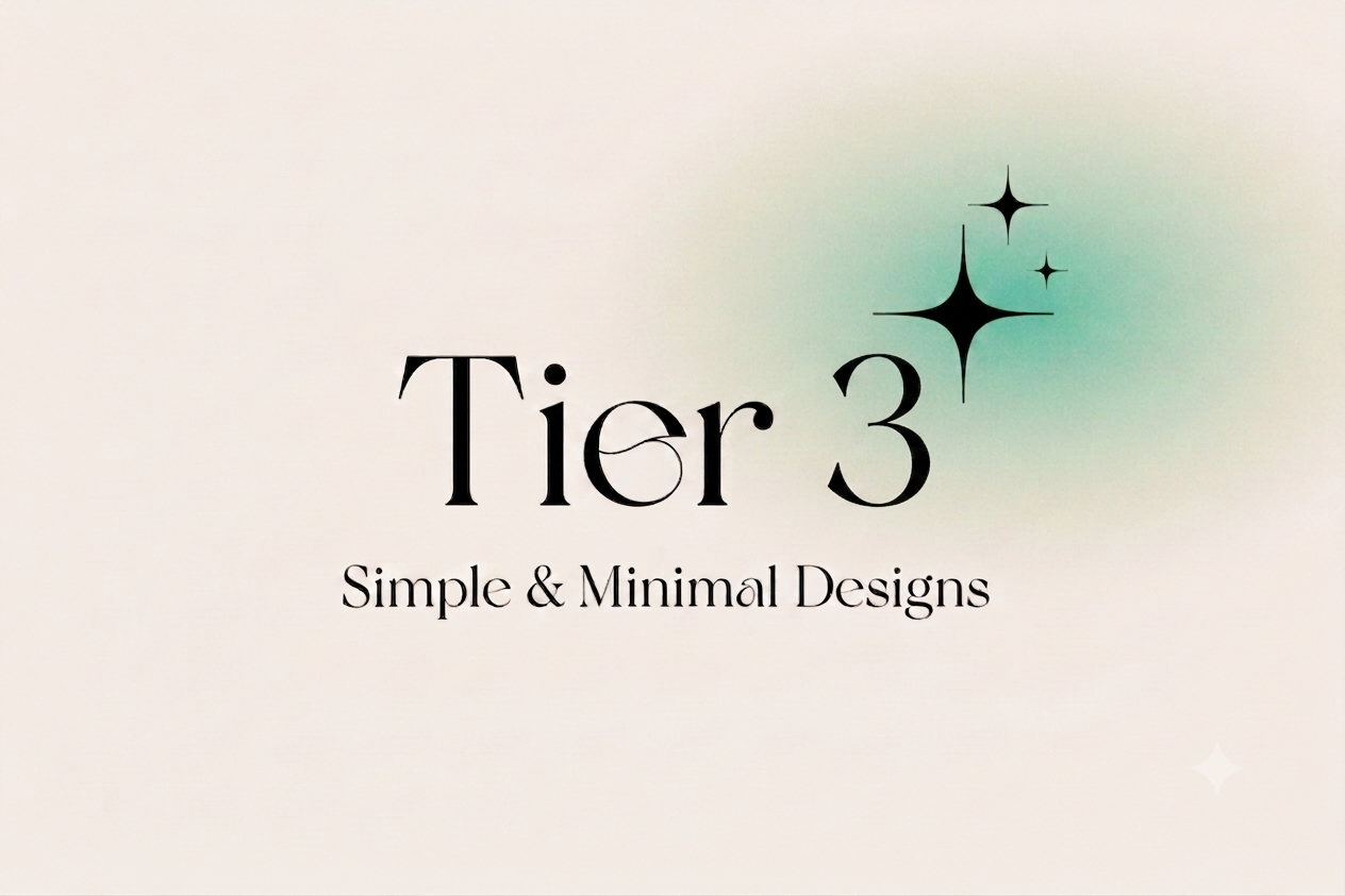 Tier 3 (Examples shown)