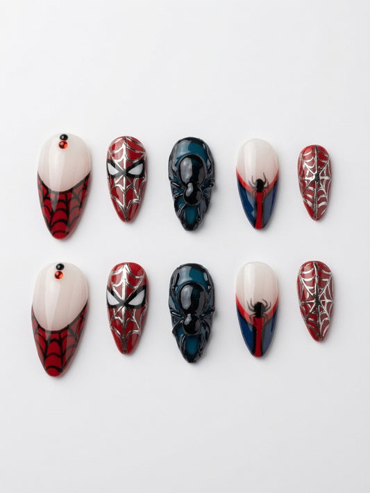 Spider-Verse Press-Ons 🕷️