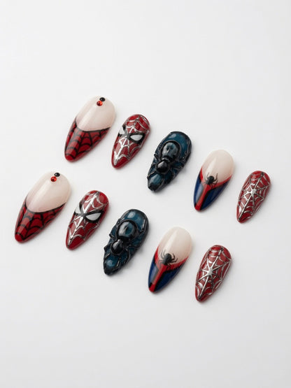 Spider-Verse Press-Ons 🕷️